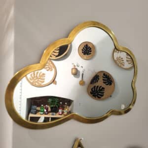 miroir nuage artisanat marocain